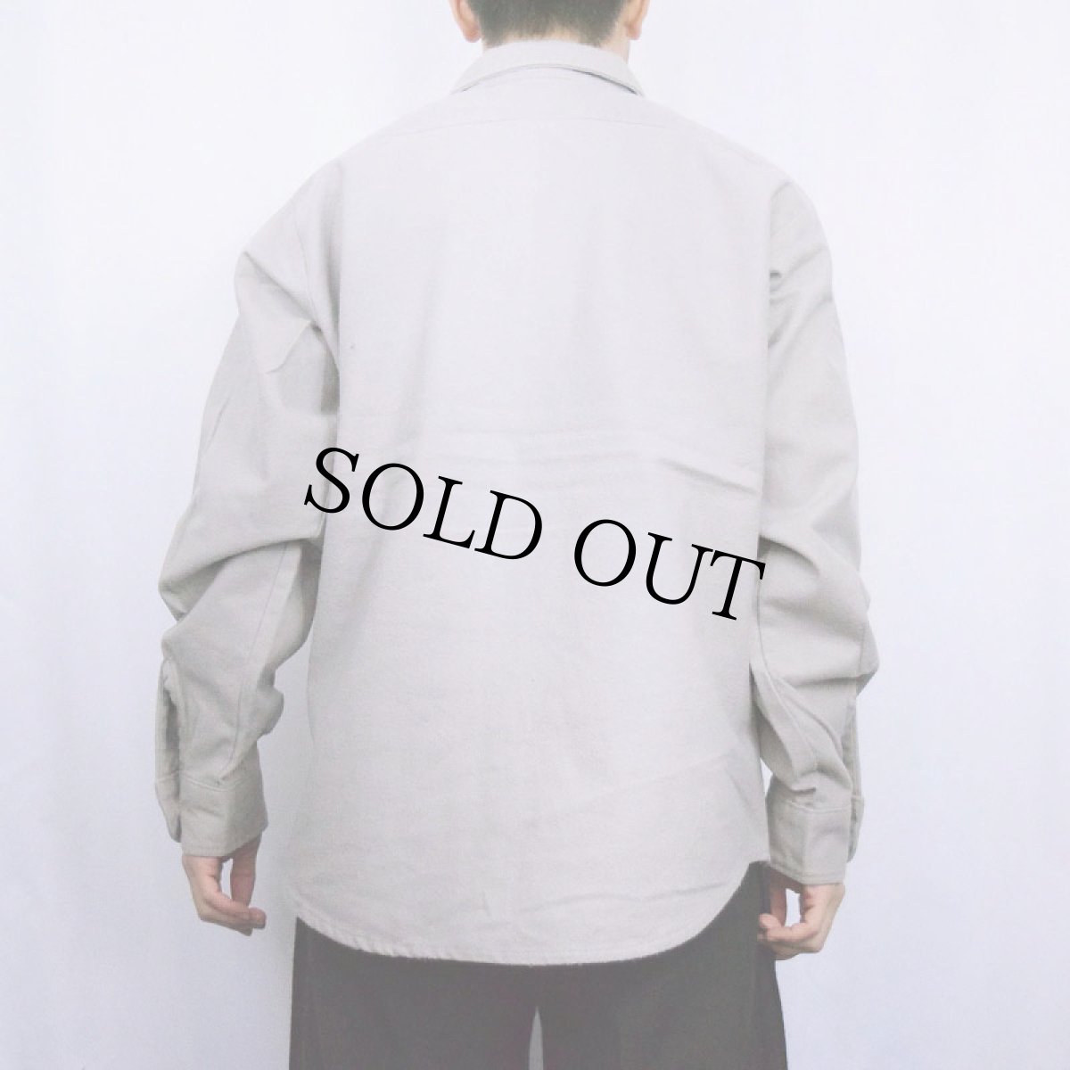 画像3: 70〜80's FIVE BROTHERS USA製 シャモアクロスシャツ L (3)