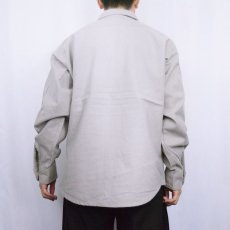 画像3: 70〜80's FIVE BROTHERS USA製 シャモアクロスシャツ L (3)