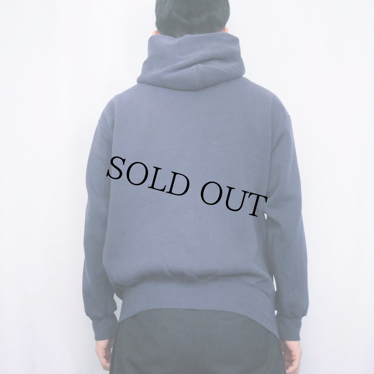 画像3: 90's〜 SJB SPORT 無地スウェットジップパーカー NAVY M (3)