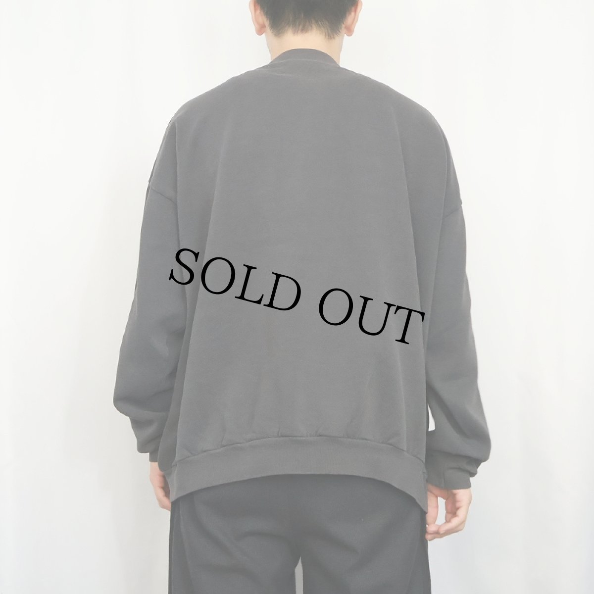 画像4: 90's Lee "Agilent Technologies" テック企業プリントスウェット BLACK (4)