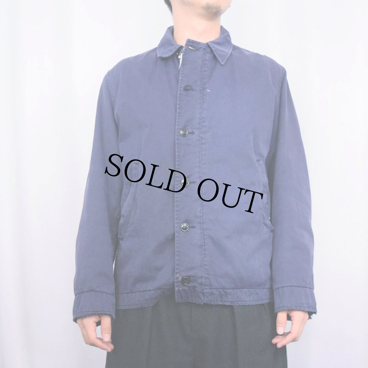 画像3: 60's U.S.NAVY ユーティリティジャケット 38REG (3)