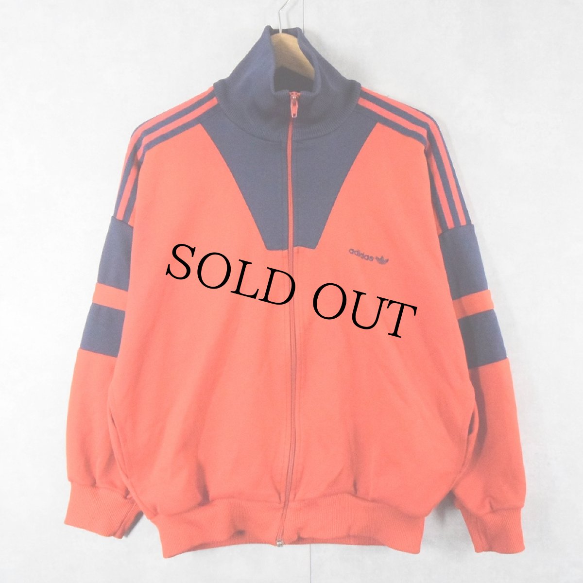 画像1: 90's adidas 切り替えデザイン トラックジャケット S (1)