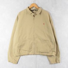 画像1: 90's POLO Ralph Lauren USA製 チンスト付き コットンスイングトップ XL (1)