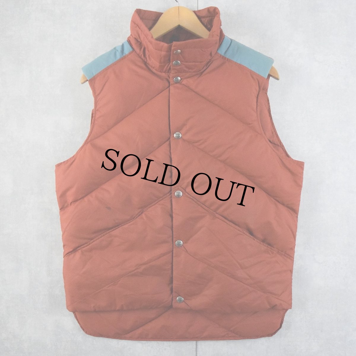 画像1: 90's Woolrich ダウンベスト (1)