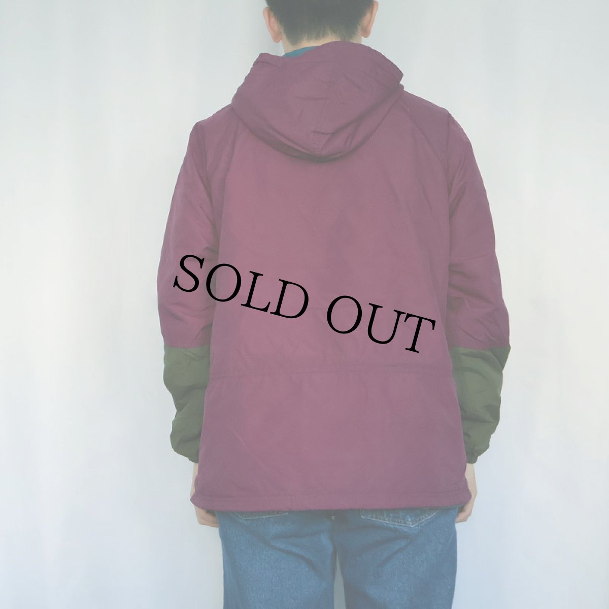 画像3: 90's L.L.Bean " Thinsulate 3M" 中綿入りアノラックパーカー M (3)