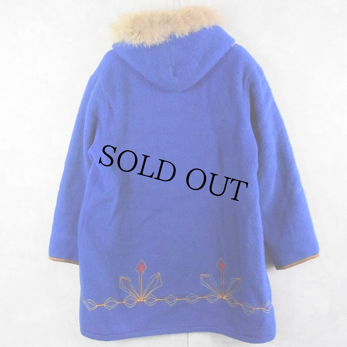 画像2: 70’s HUDSON’S BAY 刺? ウールエスキモーコート (2)