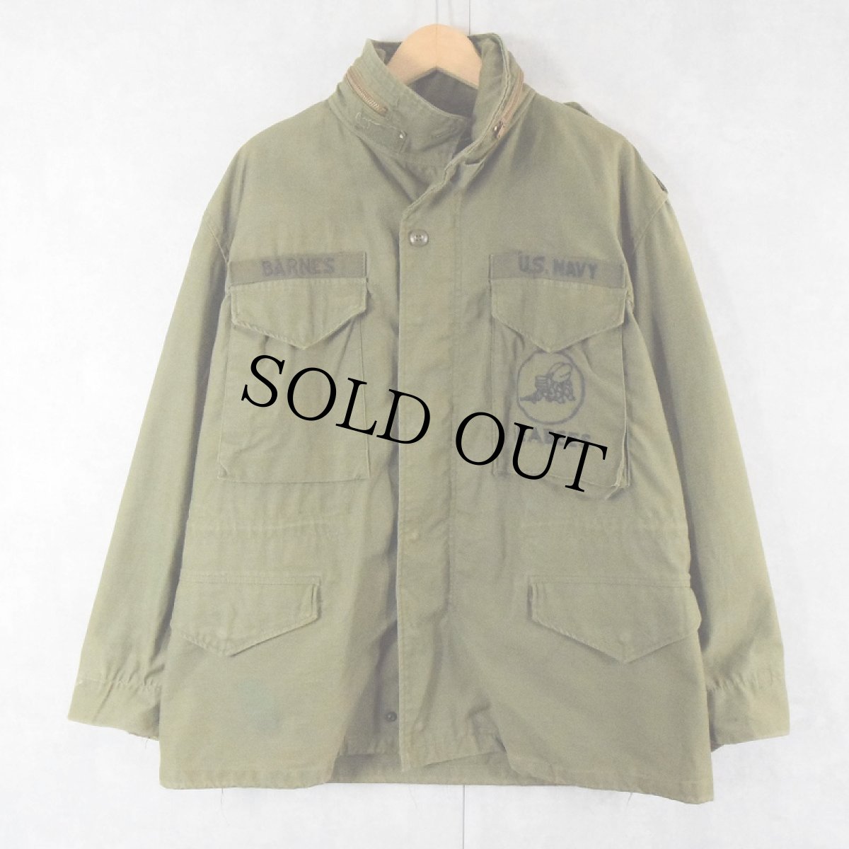 画像1: 80's U.S.ARMY M-65 フィールドジャケット 3rd MEDIUM-SHORT (1)