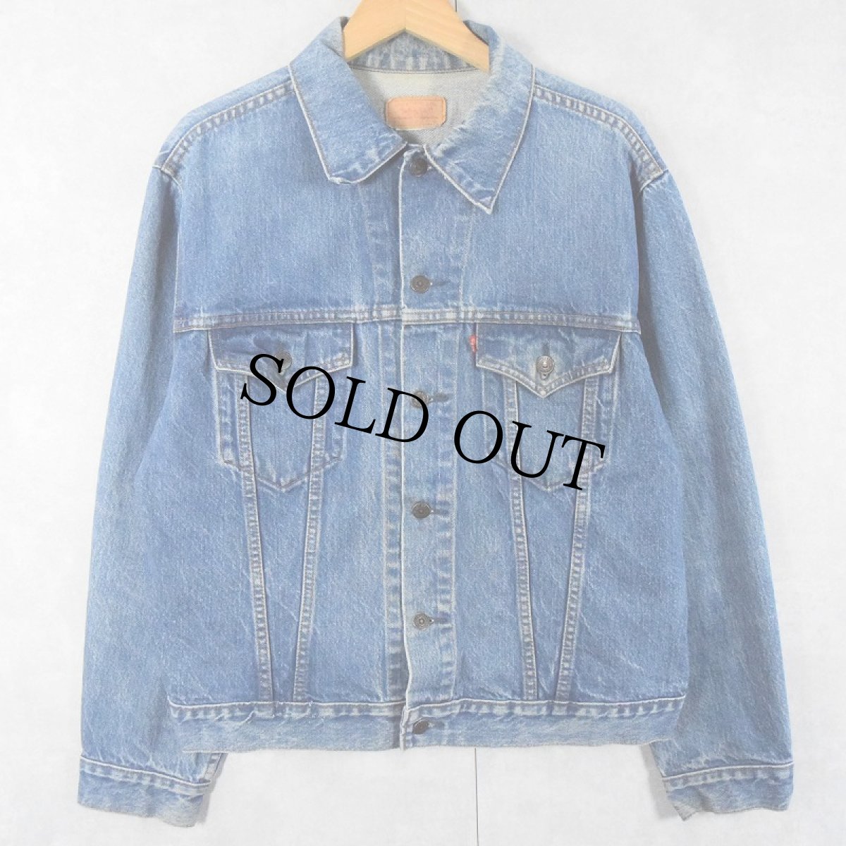 画像1: 80's Levi's 75505-0211 デニムジャケット SIZE46 (1)