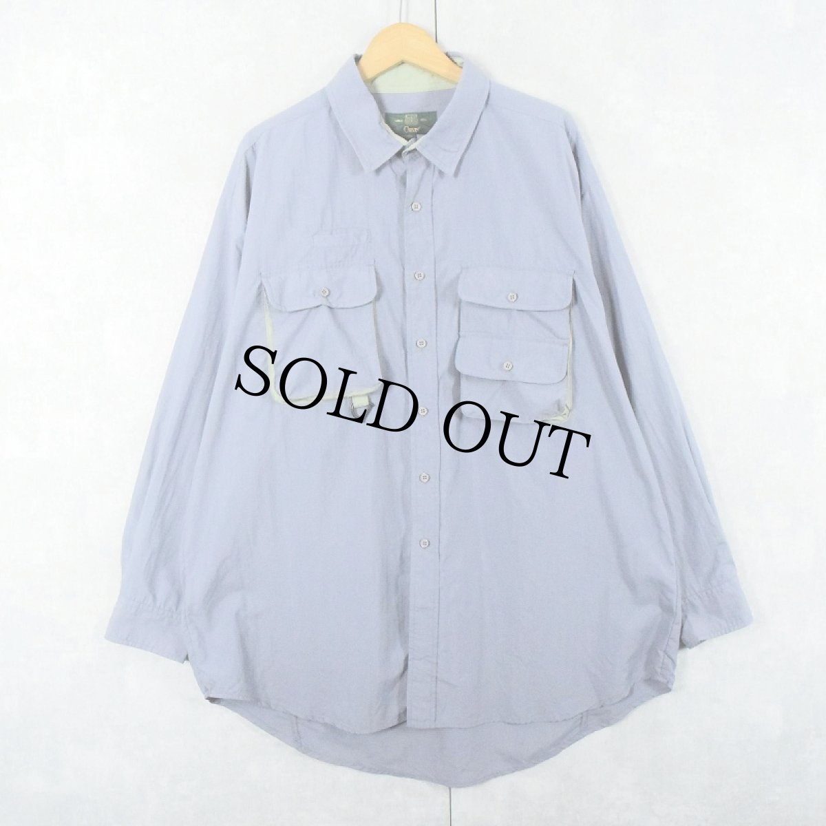 画像1: 90's ORVIS ナイロンフィッシングシャツ XXL (1)