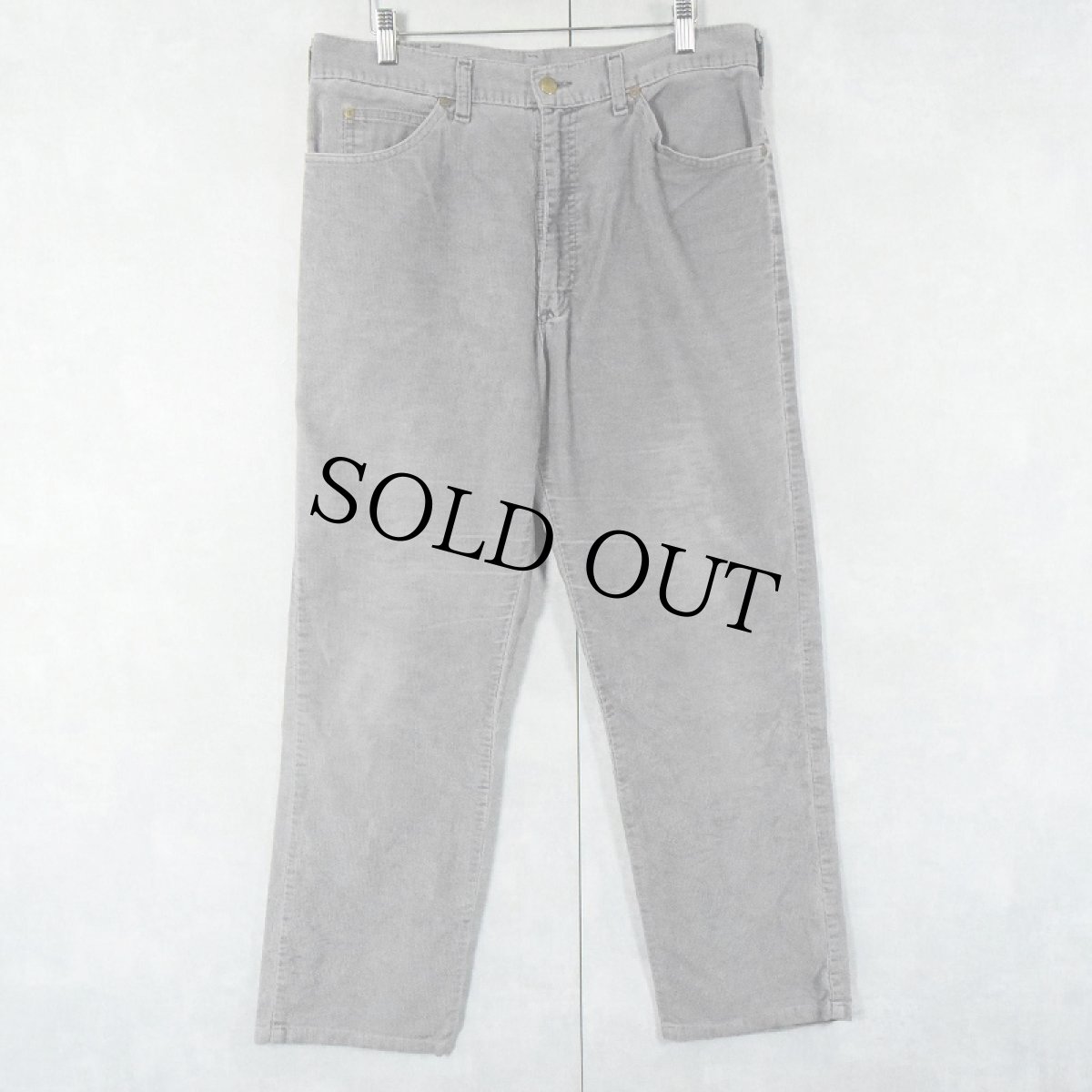 画像1: 【SALE】 80's Lee 200-2802 USA製 コーデュロイパンツ W33 (1)