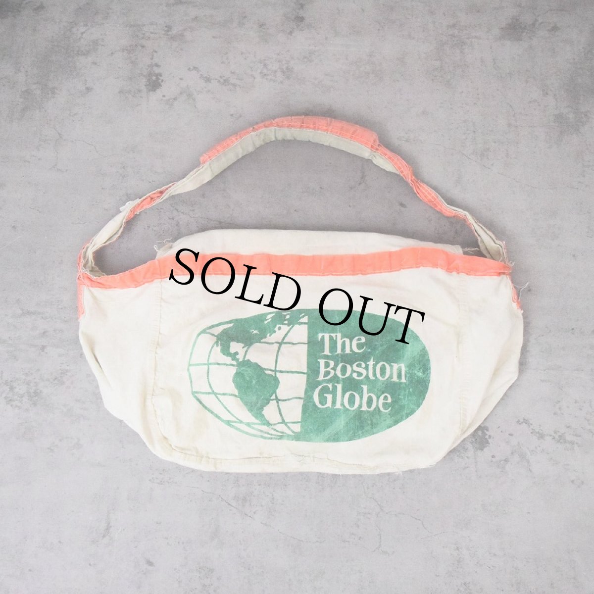 画像2: VINTAGE "The Boston Globe" ニュースペーパーバッグ (2)
