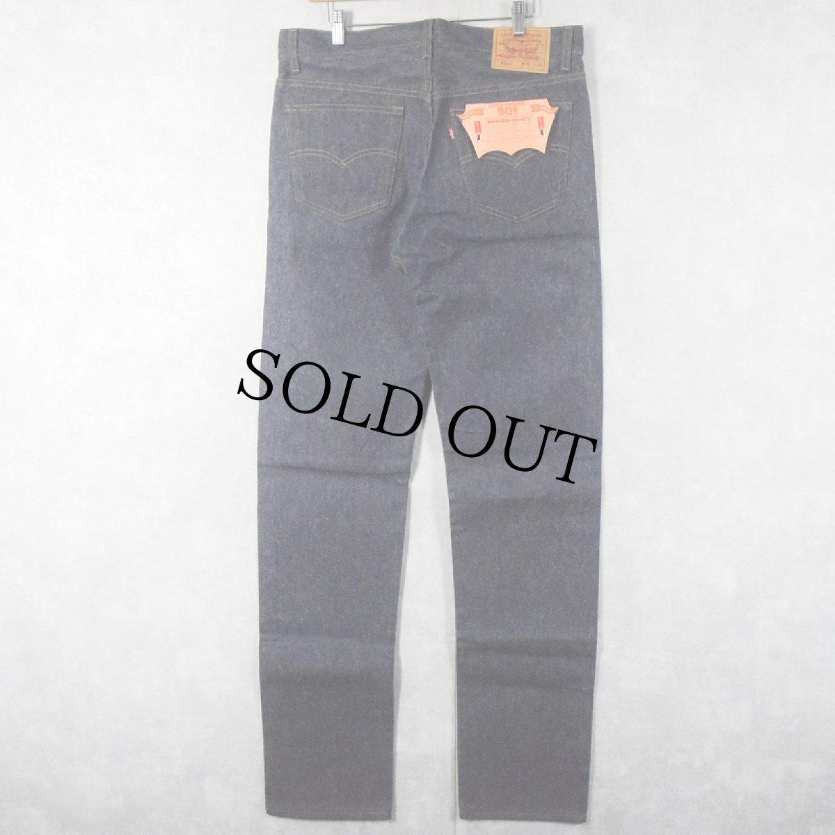 画像2: 90's Levi's 501 USA製 デニムパンツ フラッシャー付き DEADSTOCK W36 (2)