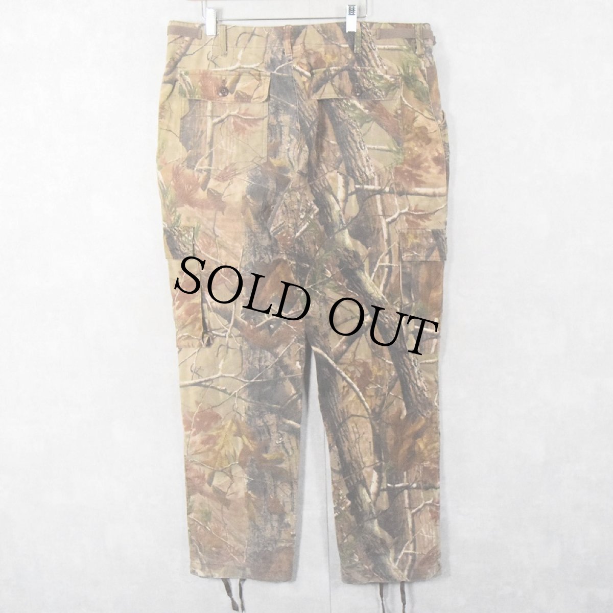 画像2: 90's〜 Cabela's リアルツリーカモ柄 カーゴパンツ W38 (2)
