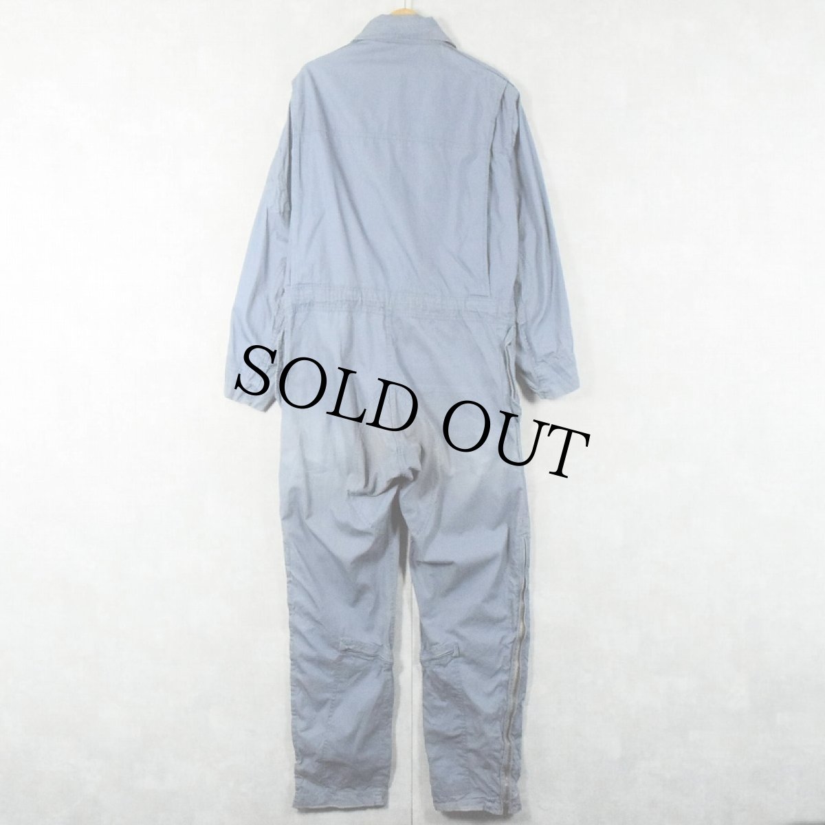 画像2: 60's〜 EURO MILISPORT PARIS フライトスーツ SIZE104X (2)