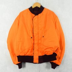 画像2: 民間品 ALPHA INDUSTRIES,INC MA-1 フライトジャケット XX-LARGE (2)