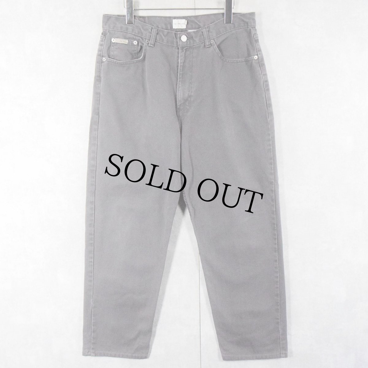 画像1: Calvin Klein Jeans カラーデニムパンツ W35 (1)