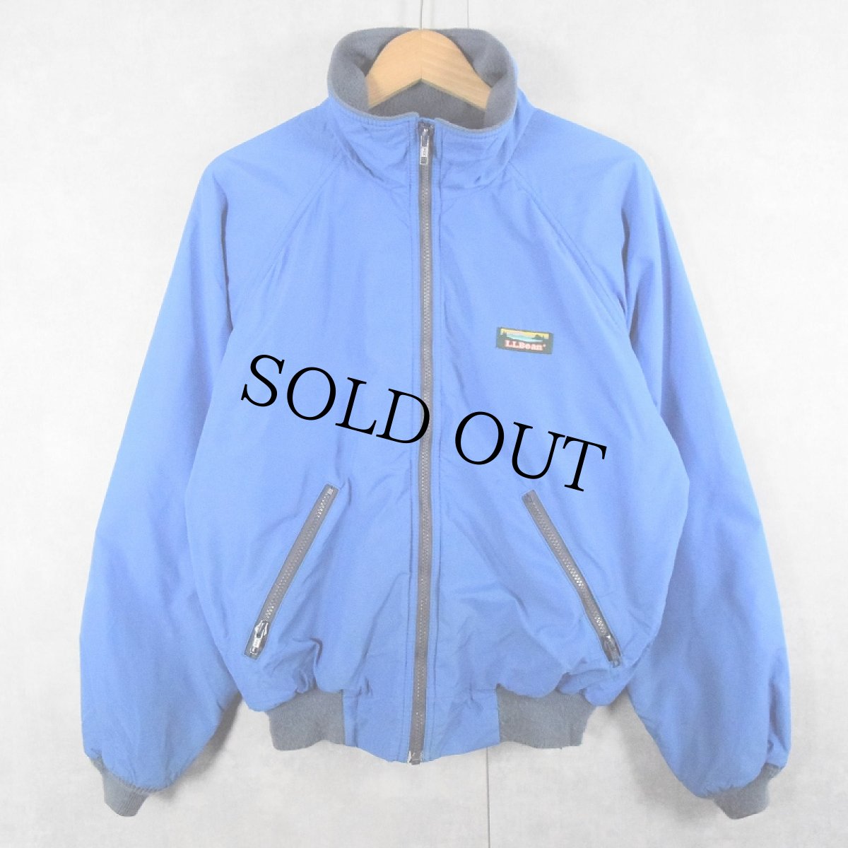 画像1: 80's L.L.Bean "Warm-up Jacket" フリースライナー シェルドジャケット (1)