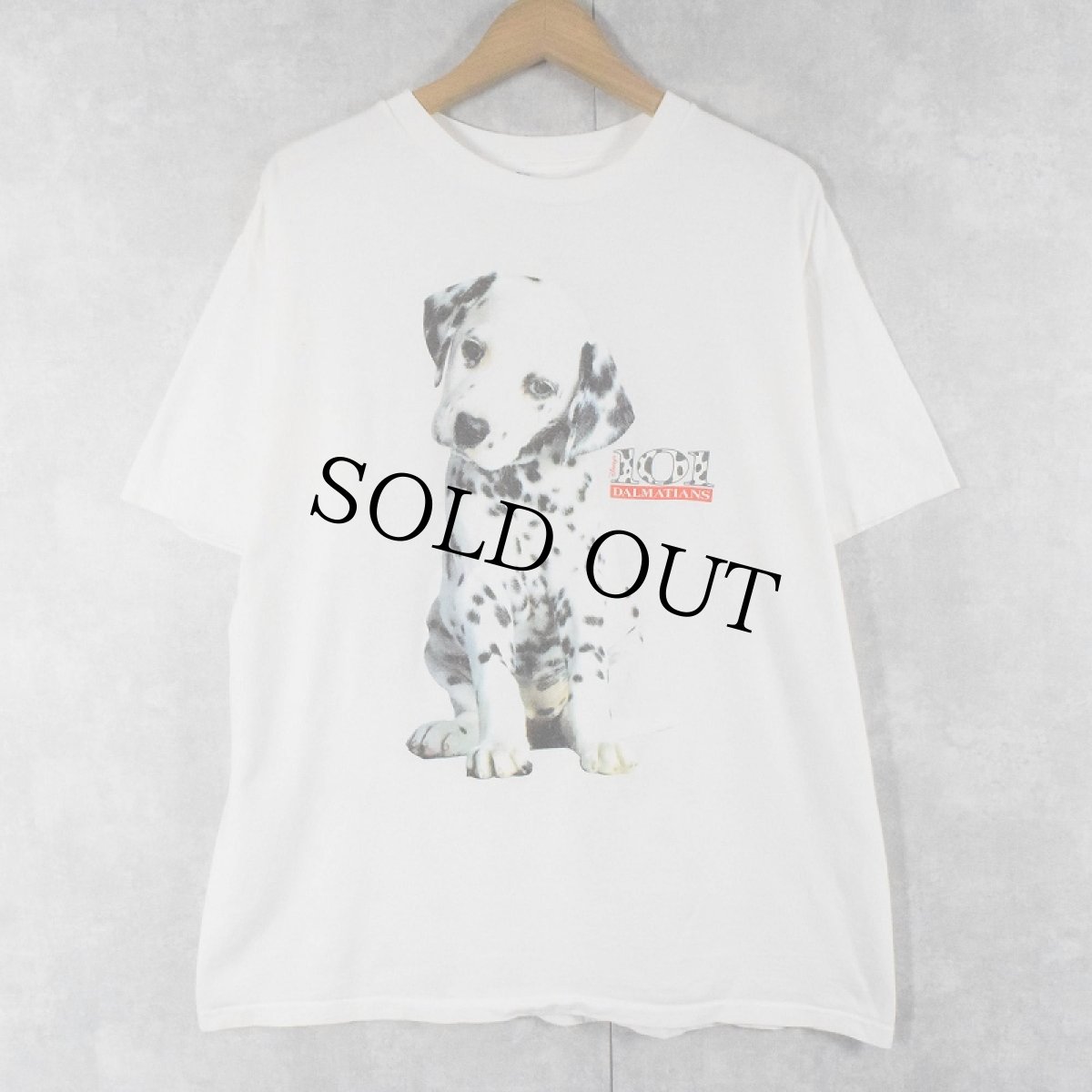 画像1: 90's Disney 101 DALMATIANS USA製 映画プリントTシャツ (1)