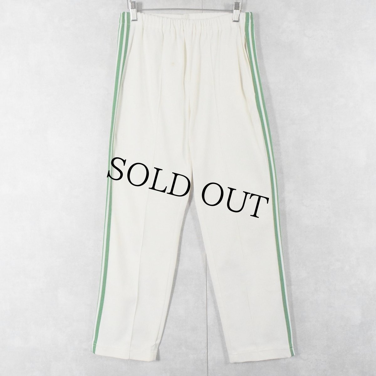 画像3: 80's adidas FRANCE製 万国旗タグ トラックジャケット / パンツ SETUP M (3)