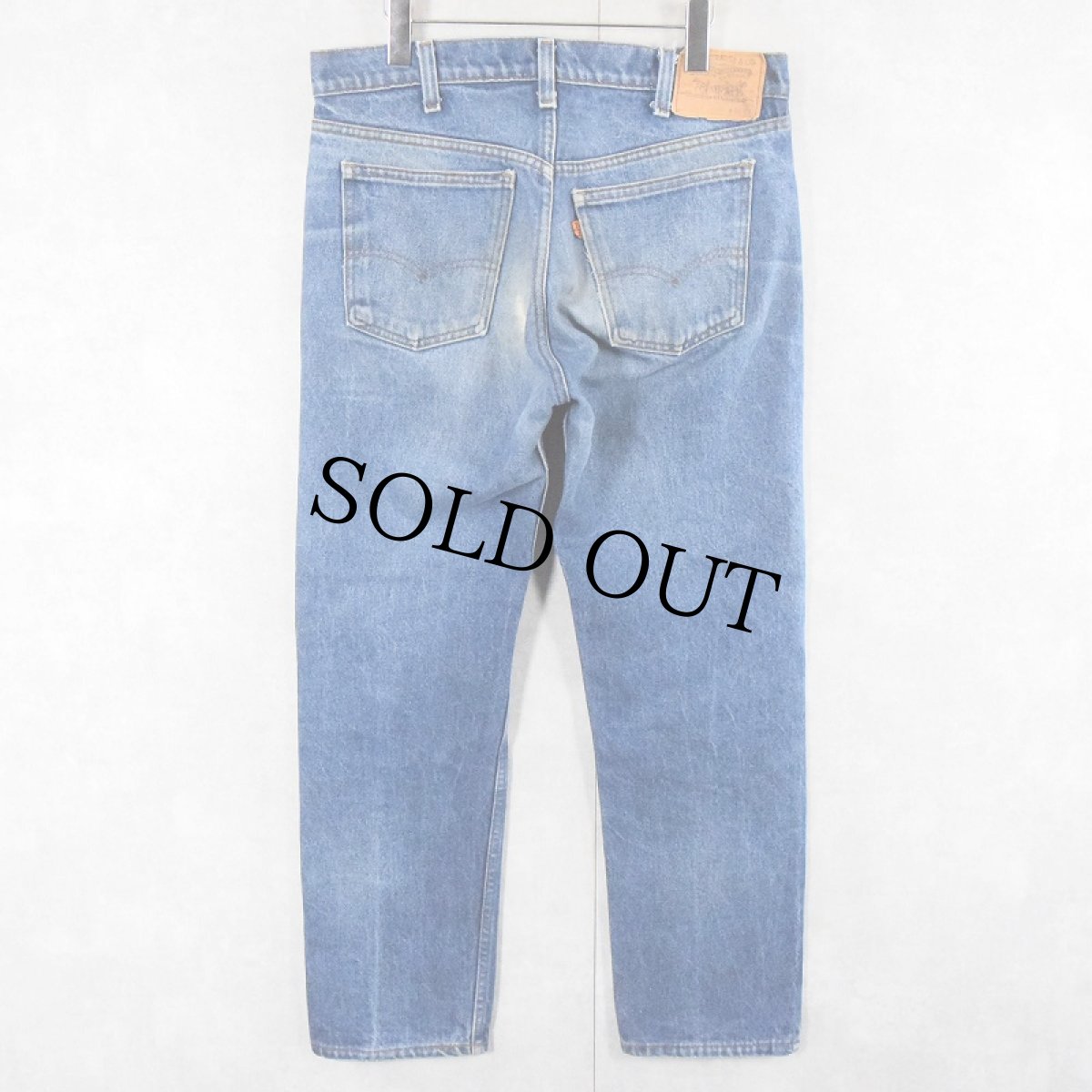 画像2: 80's Levi's 20505-0217 USA製 オレンジタブ デニムパンツ W88 (2)