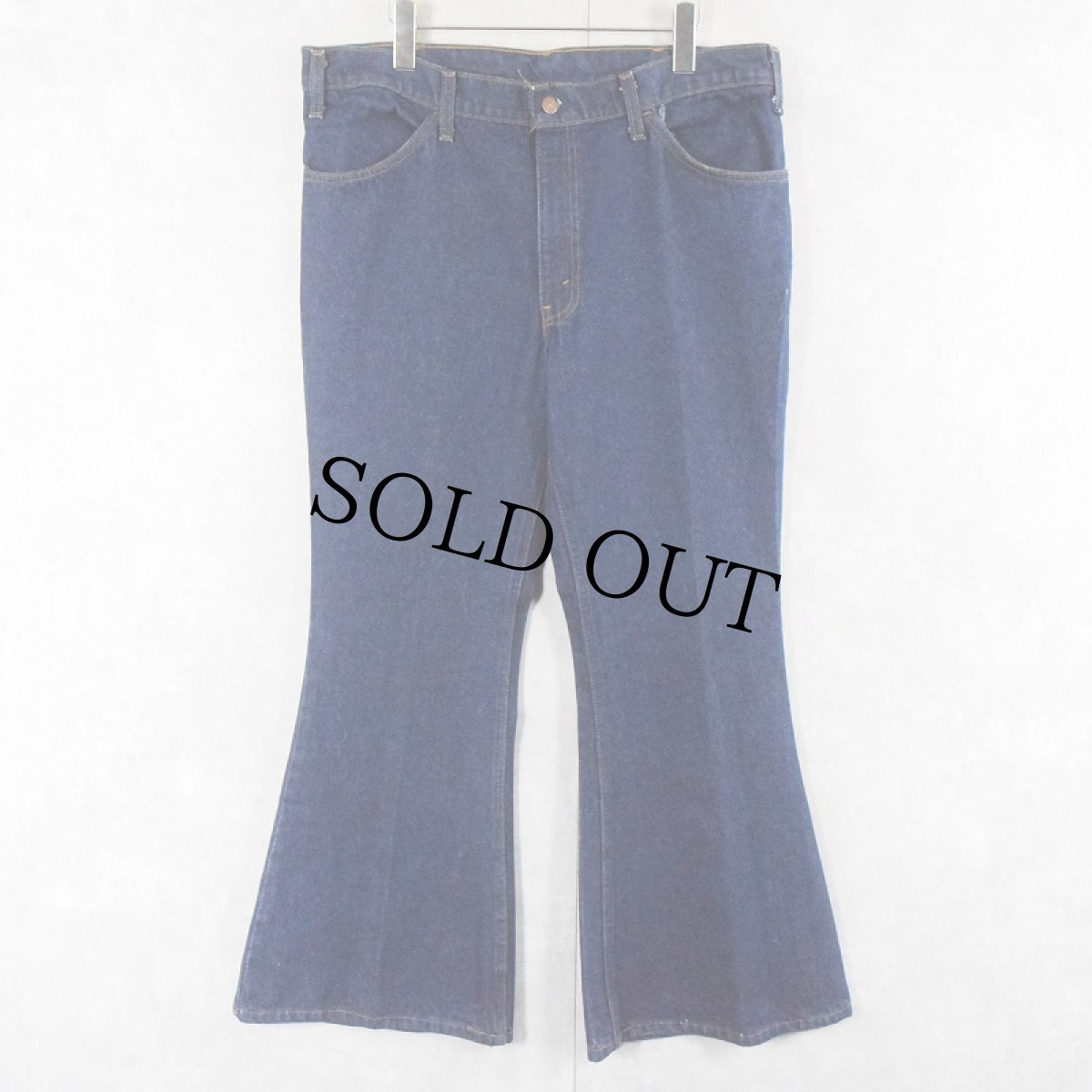 画像2: 90's Levi's 684 USA製 オレンジタブ ベルボトムデニムパンツ W38 (2)