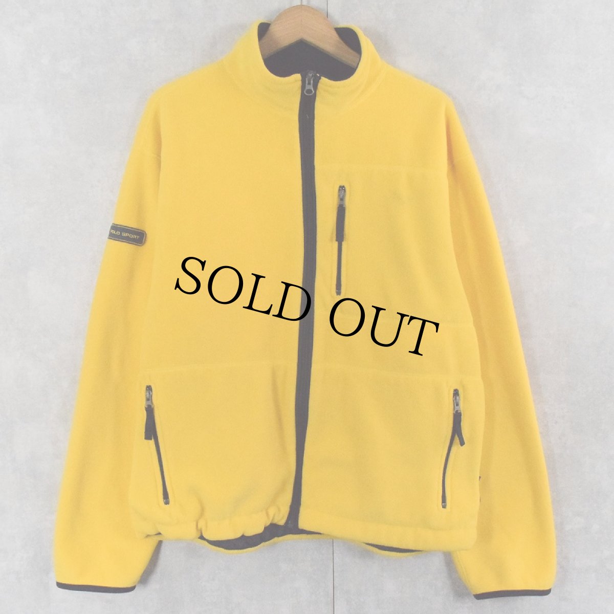 画像1: 90's POLO SPORT Ralph Lauren POLARTEC フリースジップジャケット L (1)