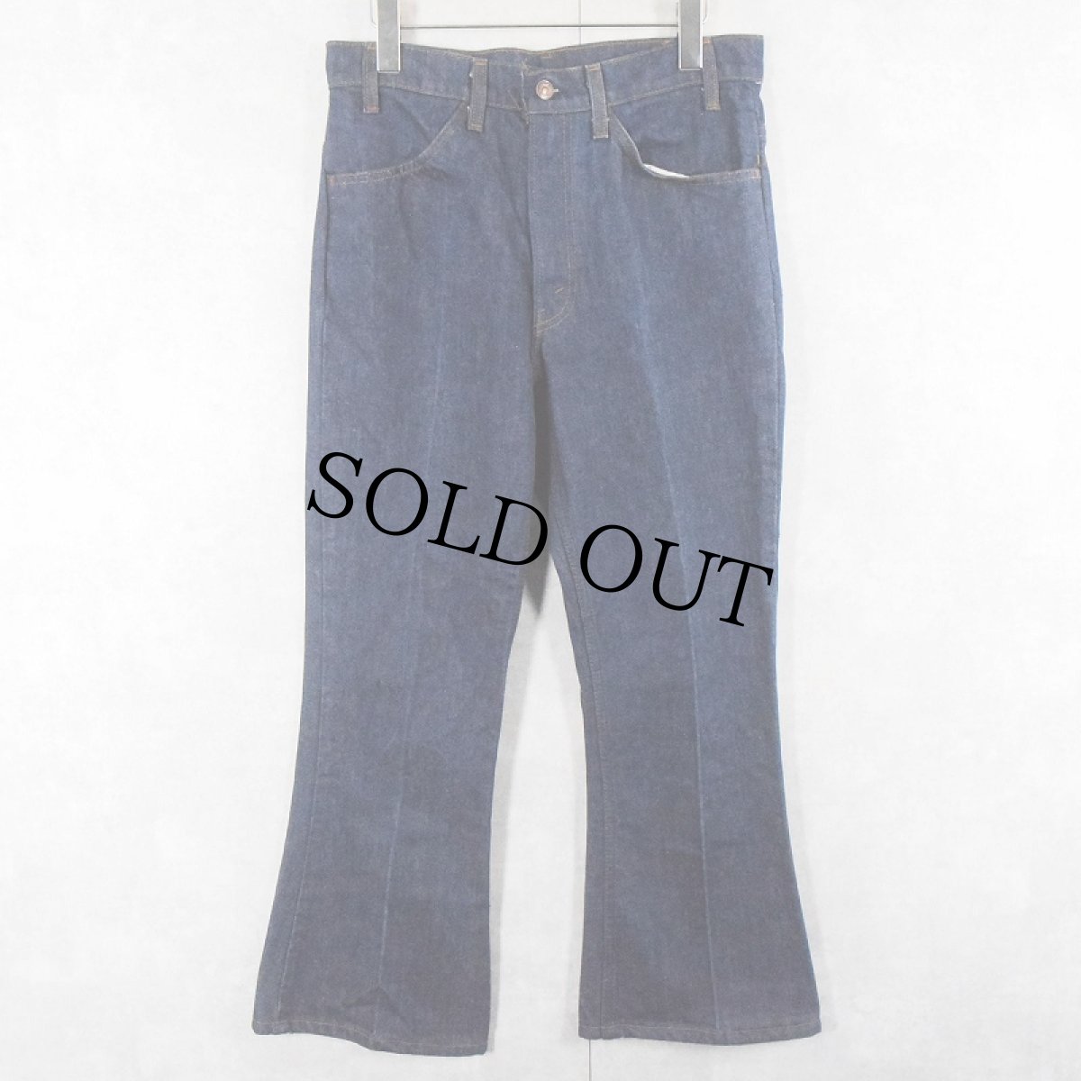 画像1: 80's Levi's 646 オレンジタブ ベルボトムデニムパンツ W31 (1)
