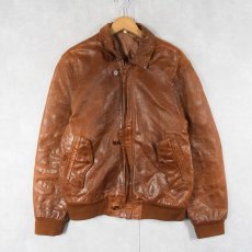 画像1: 70's〜 レザージャケット (1)