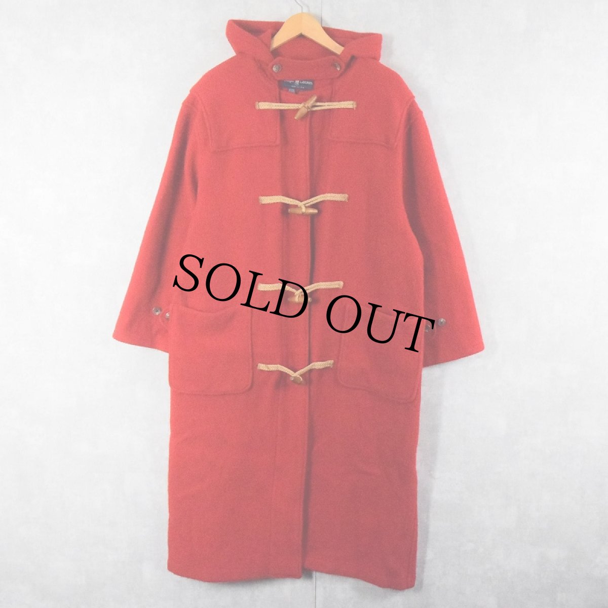 画像5: 90's Ralph Lauren USA製 ウール × ナイロン ダッフルコート L (5)