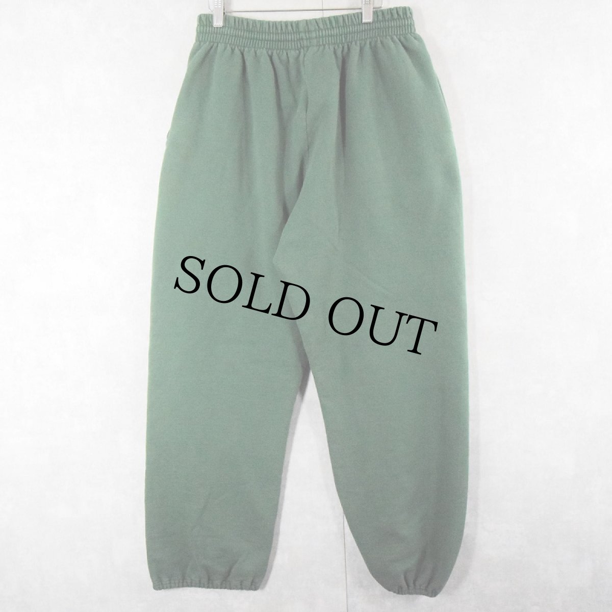 画像2: RUSSELATHLETICS PRO COTTON ロゴパッチ付き 無地スウェットパンツ XXL (2)