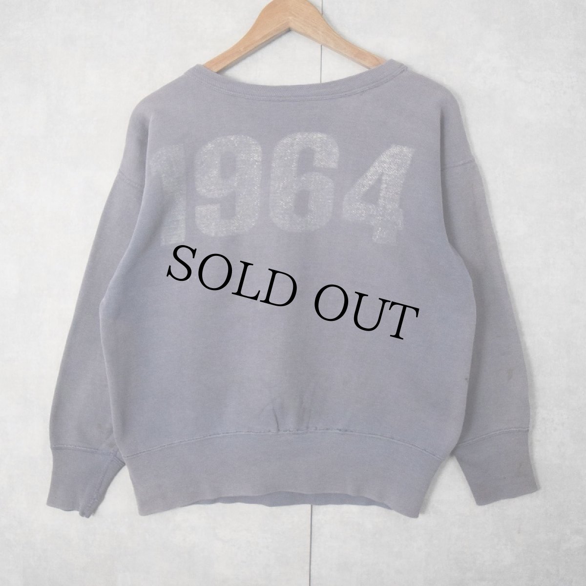 画像2: 60's The Flintstones "Fred" キャラクタープリントスウェット (2)