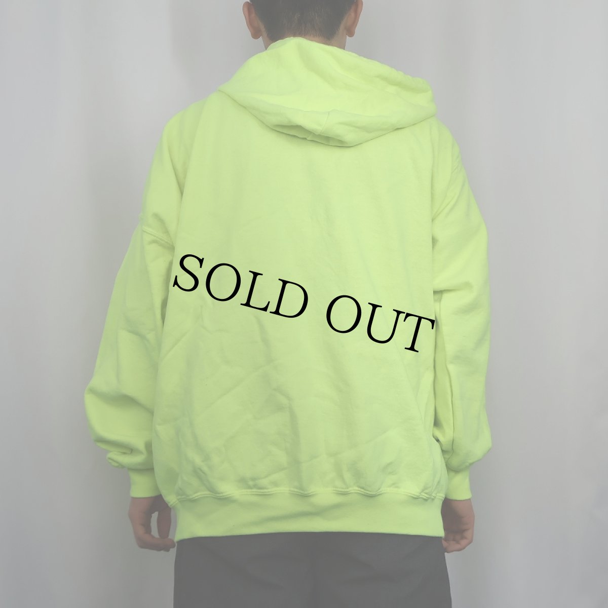 画像3: GILDAN ネオンカラー 無地 スウェットジップパーカー 2XL (3)