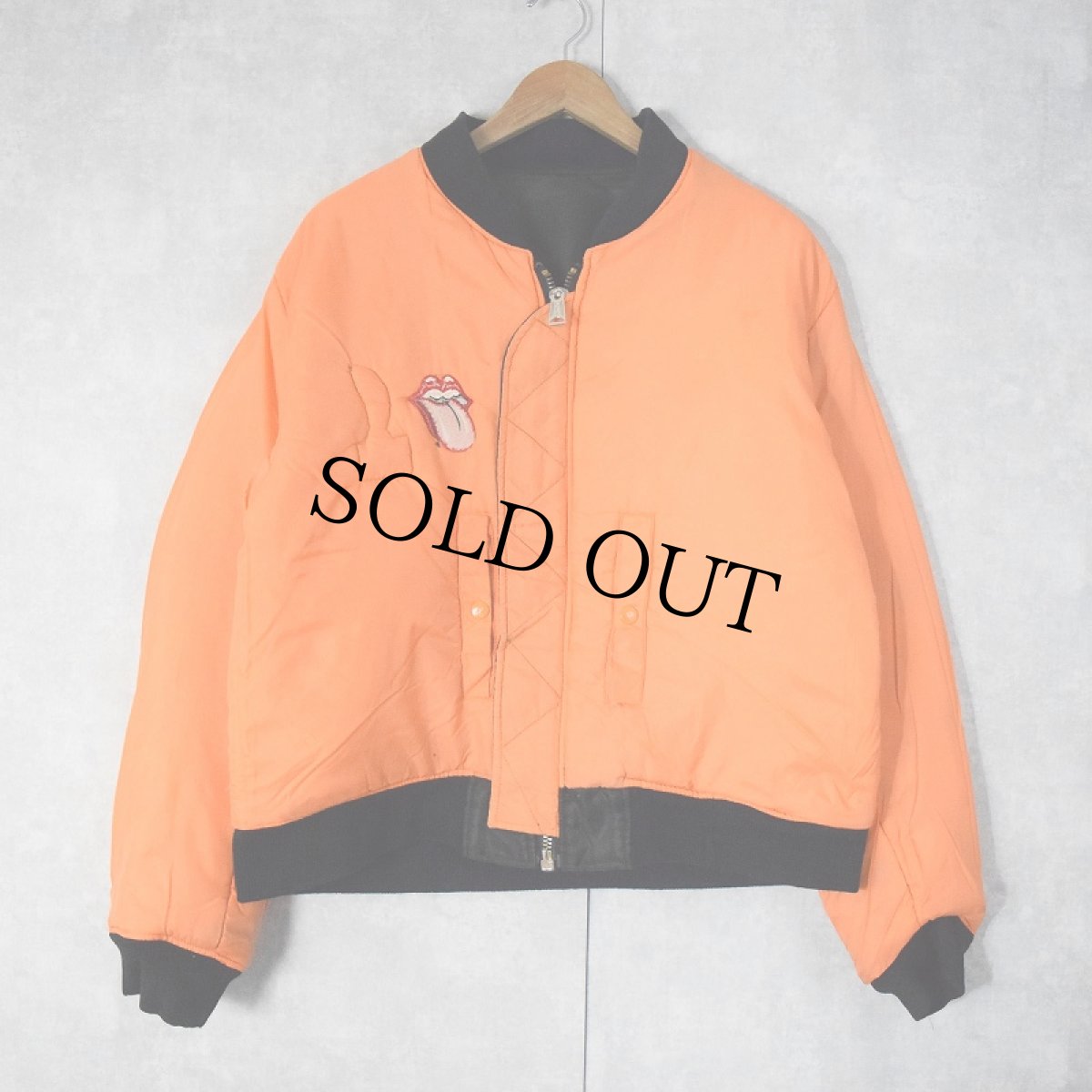 画像2: 90's THE ROLLING STONES "VOODOO LOUNGE TOUR 94/95" ロックバンドツアージャケット (2)