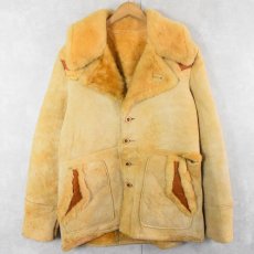 画像1: 70's Natural Comfort ムートンジャケット SIZE42 (1)