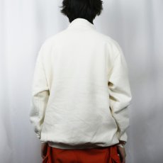 画像3: ONEITA Color Wear 無地 ハーフジップスウェット L (3)