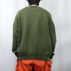 画像3: 90's JERZEES SPORT USA製 ロゴパッチ付き 無地スウェット XL (3)