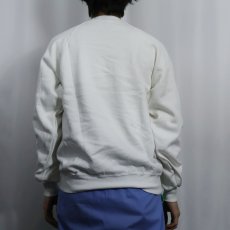 画像3: 90's JERZEES USA製 無地 ラグランスウェット 未使用 M (3)