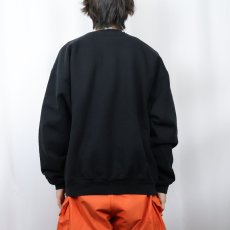 画像3: FRUIT OF THE LOOM SUPER COTTON 無地スウェット BLACK XL (3)