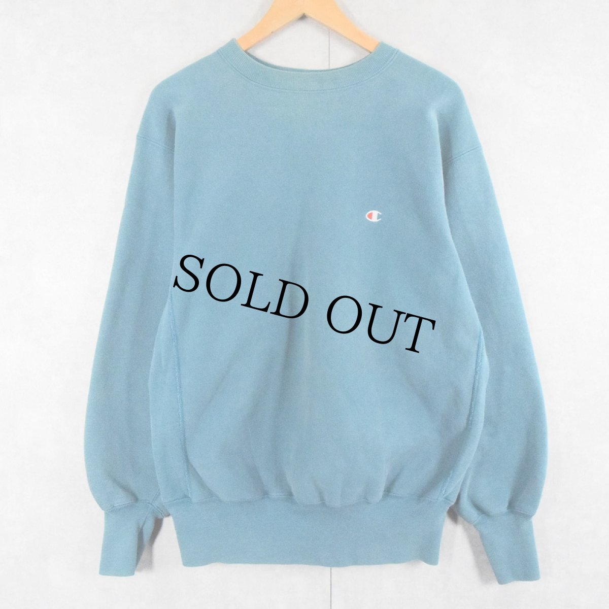 画像1: 【SALE】 Champion REVERSE WEAVE 目付きスウェット (1)