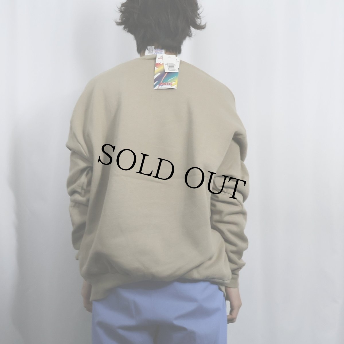 画像3: 90's JERZEES USA製 無地スウェット タグ付き未使用 XL (3)