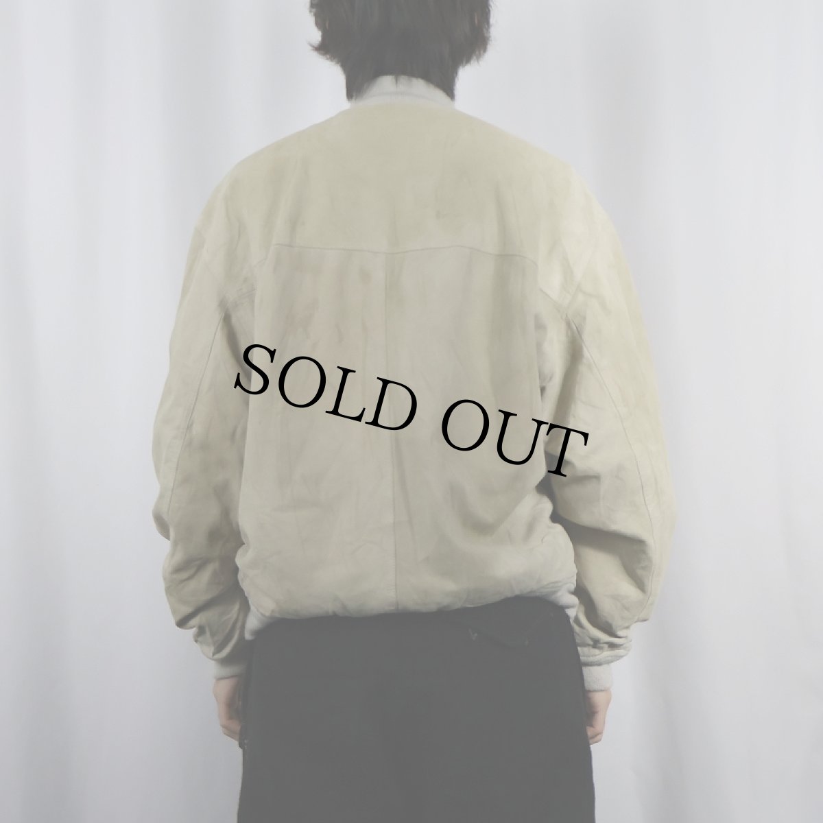 画像3: THE TERRITORY AHEAD スエードレザージャケット L (3)