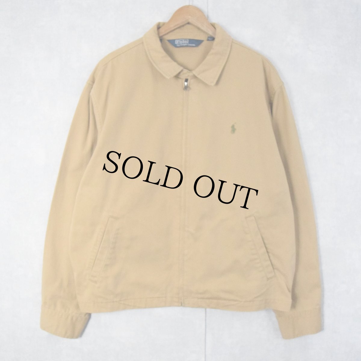 画像1: POLO Ralph Lauren ロゴ刺繍 コットンスイングトップ XXL (1)