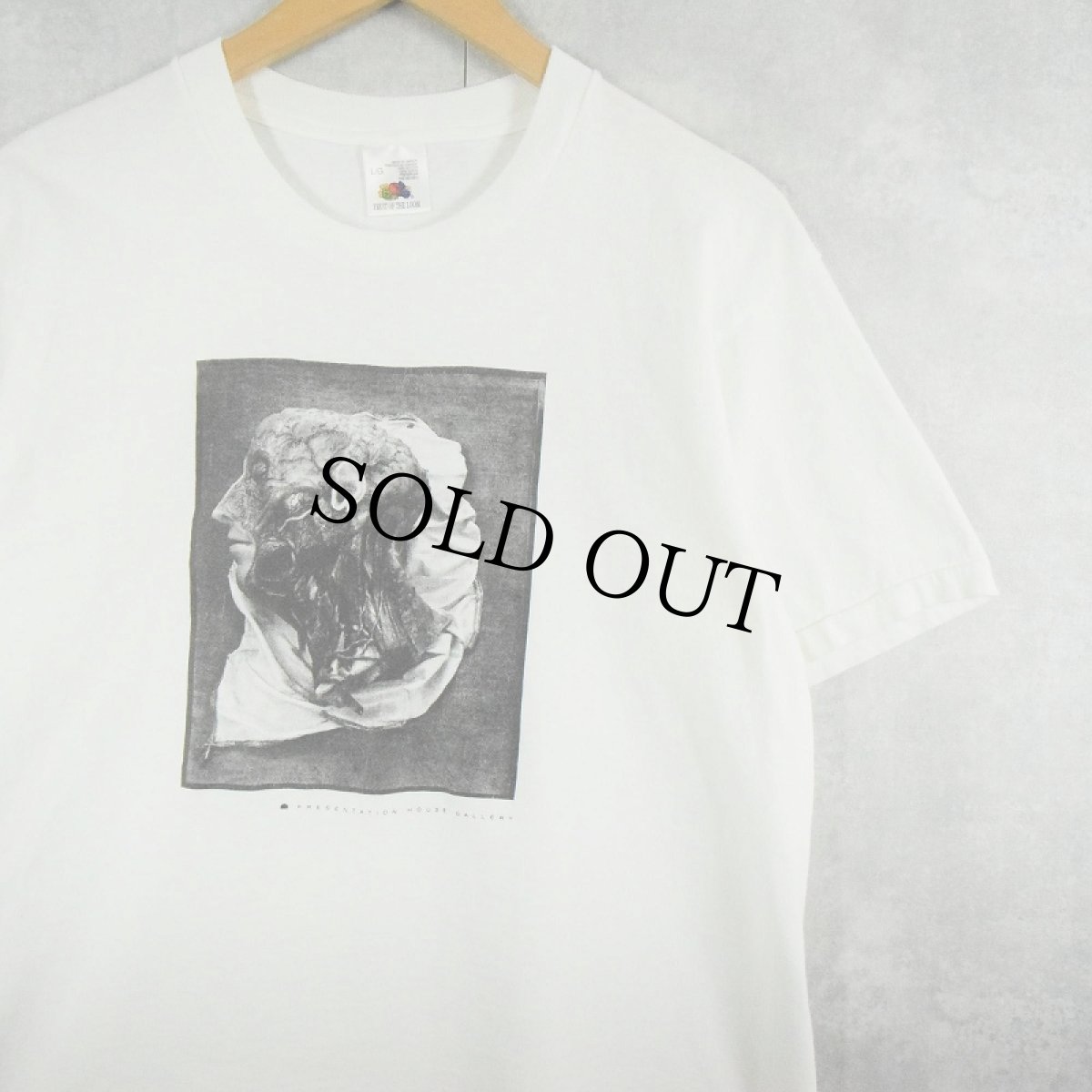 画像1: 90's UNKNOWN USA製 "Presentation House Gallery" アートプリントTシャツ L (1)