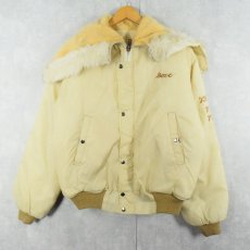 画像2: 80's  "MISAWA 79 JAPAN 83" ラビットフード スーベニアジャケット (2)