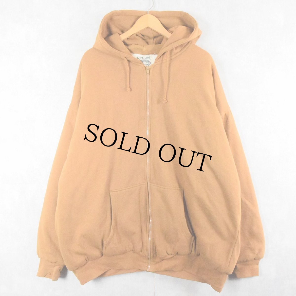 画像1: Bay Trading 裏サーマル スウェットジップパーカー 4XL (1)