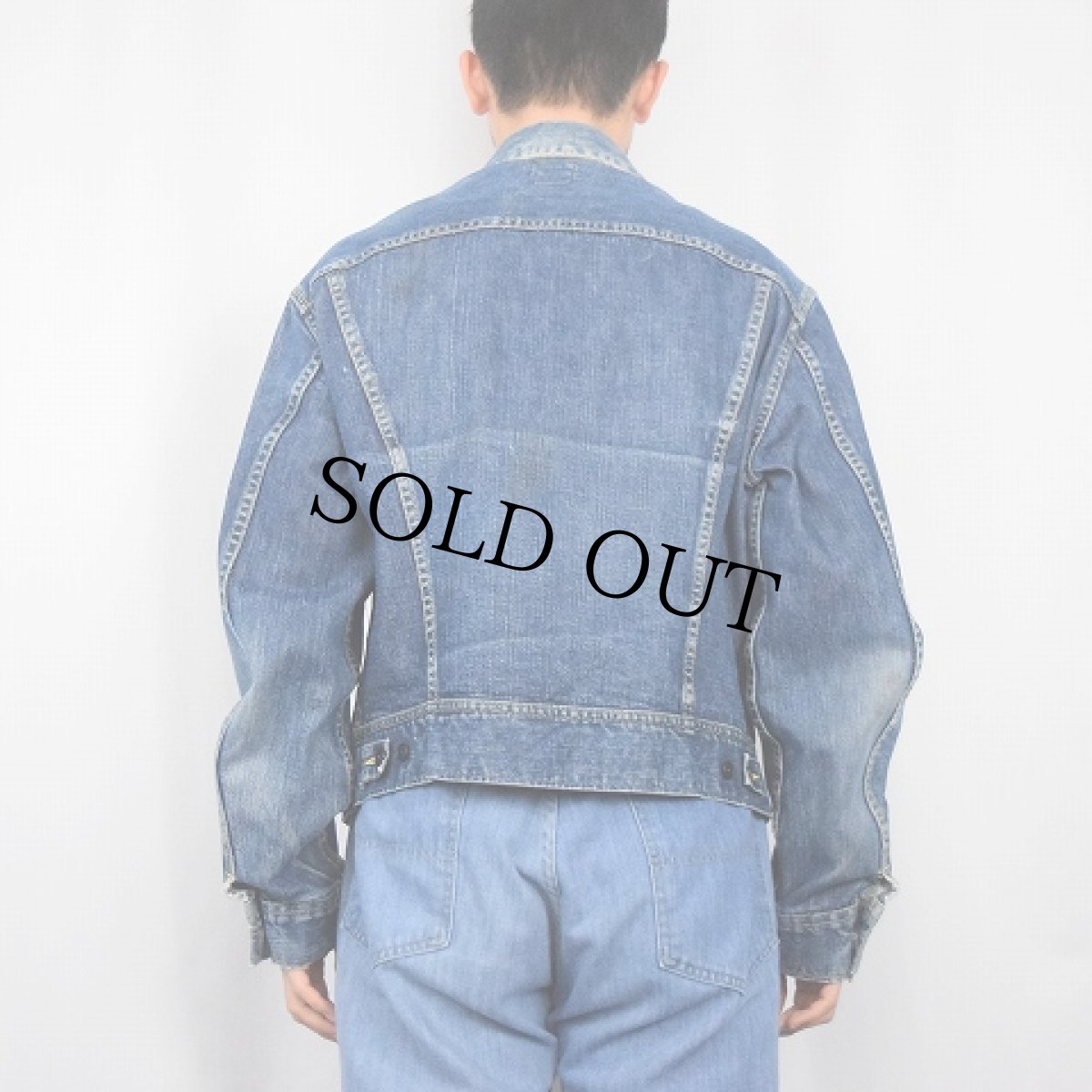 画像3: 60's Lee 101-J デニムジャケット SIZE44 (3)