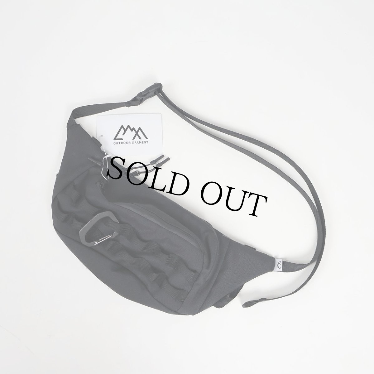 画像1: COMFY OUTDOOR GARMENT "FANNY PACK" BLACK (1)