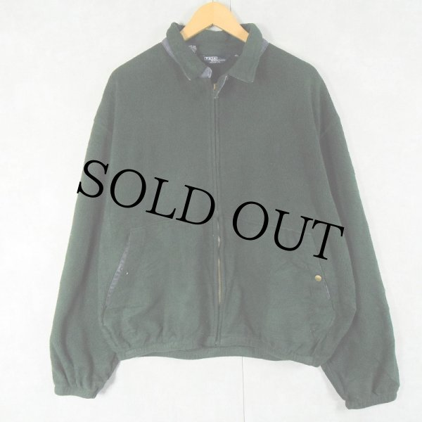 90年代 90s ポロ ラルフローレン アメリカ製 緑 フリースジャケット