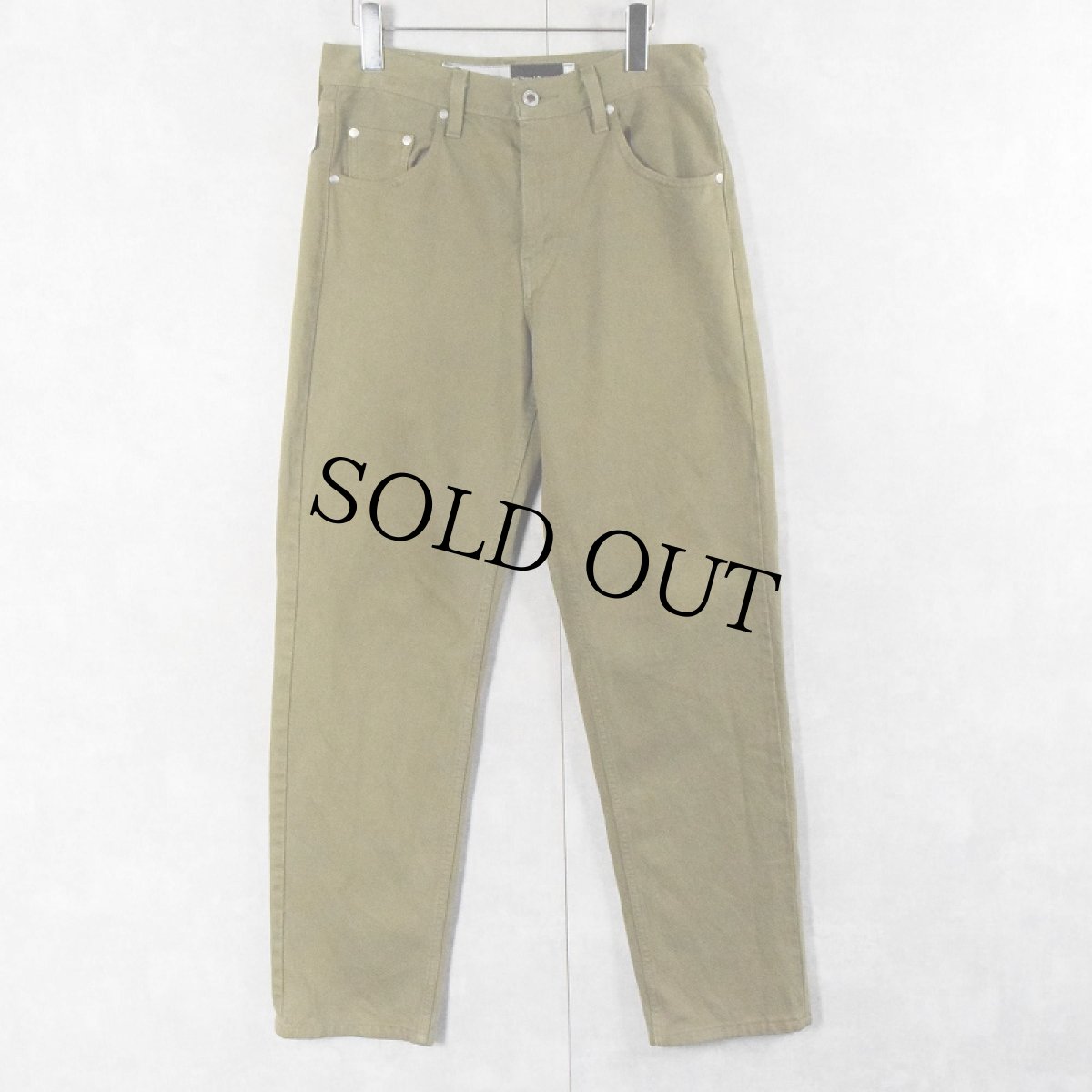 画像1: Levi's SILVER TAB "LOOSE" カラーデニムパンツ W31 (1)