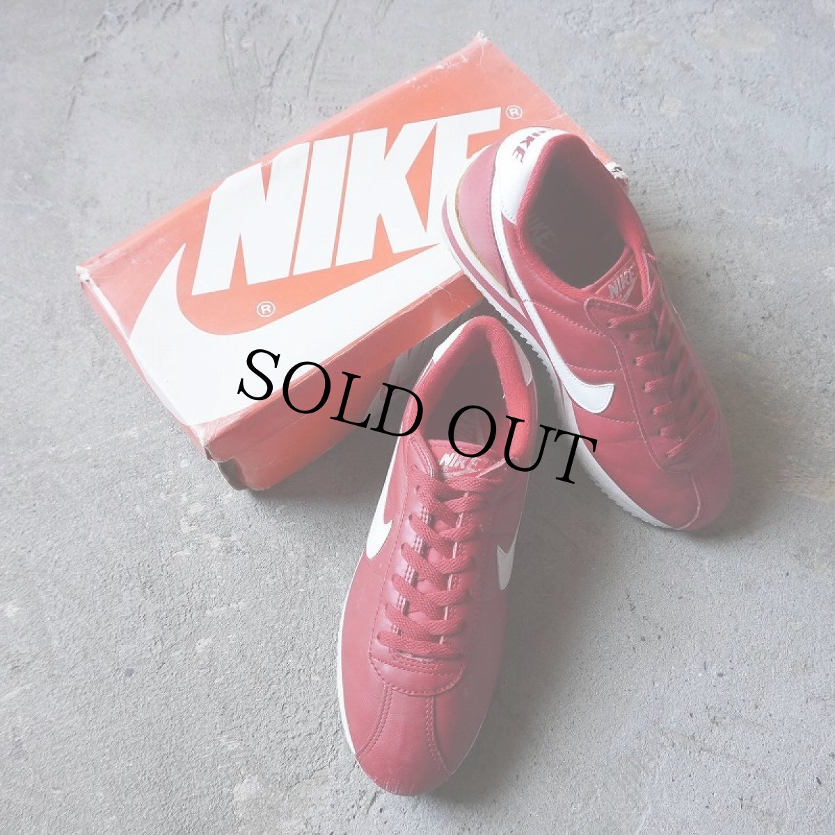 画像1: 【SALE】 90's NIKE KOREA製 "LEATHER CORTEZ" 箱付き US9 (1)